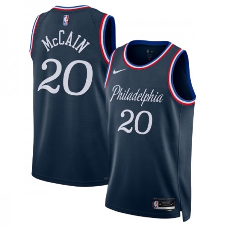 Män Philadelphia 76ers Tröja Jared Mccain Nike 2025-26 City Edition Marin Swingman Män Philadelphia 76ers Tröja Jared Mccain Nike 2025-26 City Edition Marin Swingman